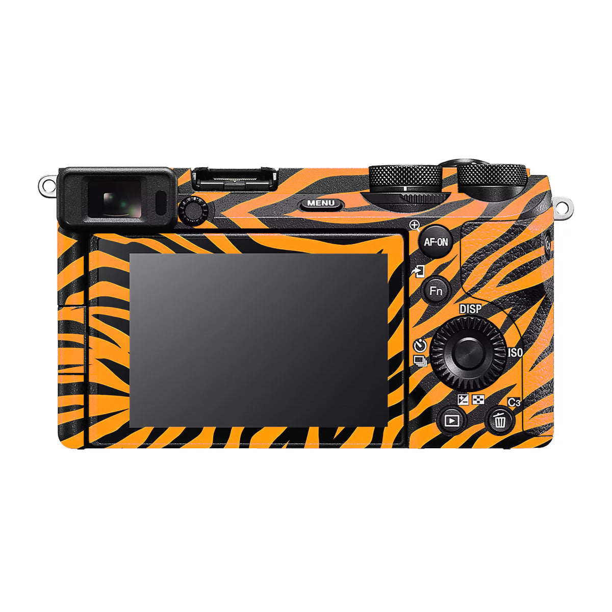 Zebra Gold Pattern Sony A6700 Camera Skin