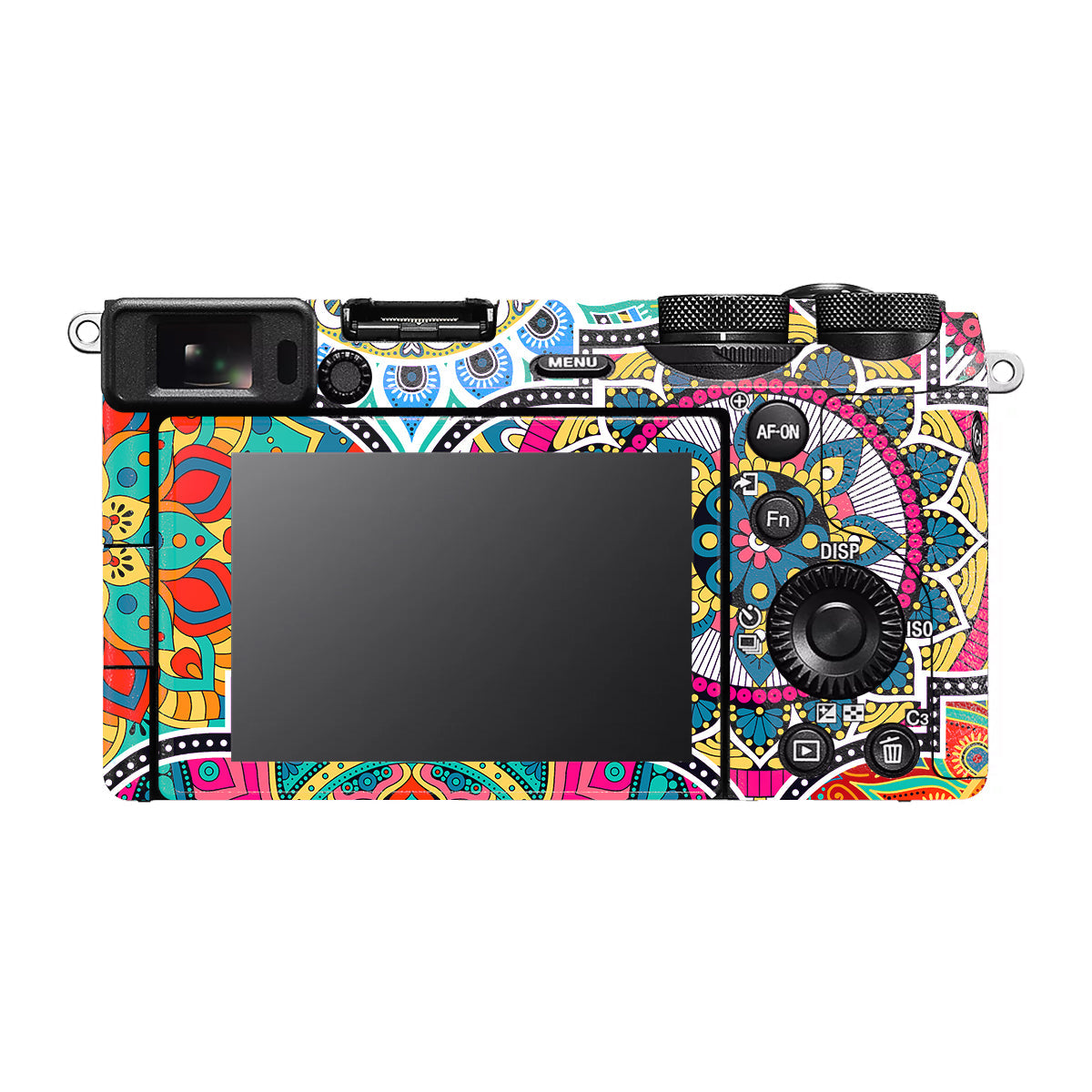 Boho Mandala Tile Pattern Sony A6700 Camera Skin