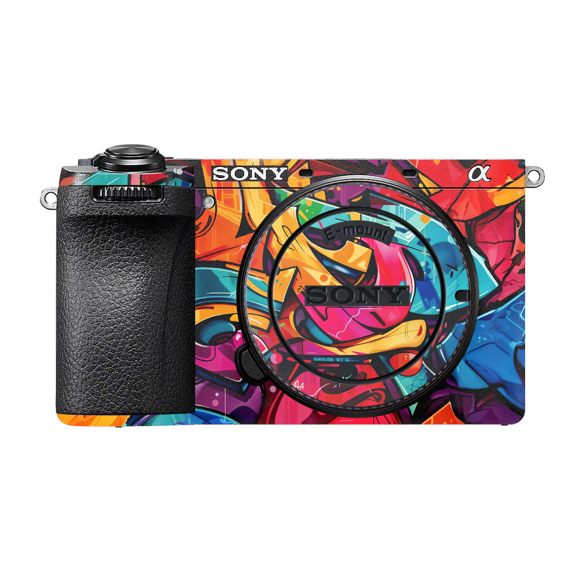 Urban Graffiti Explosion Sony A6700 Camera Skin
