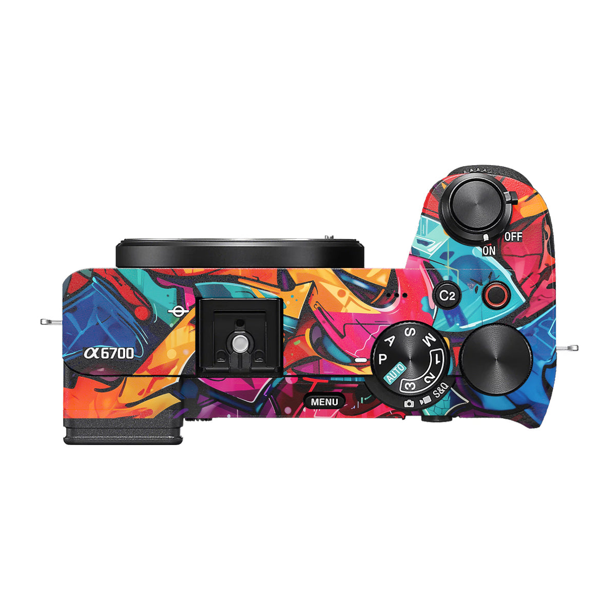 Urban Graffiti Explosion Sony A6700 Camera Skin
