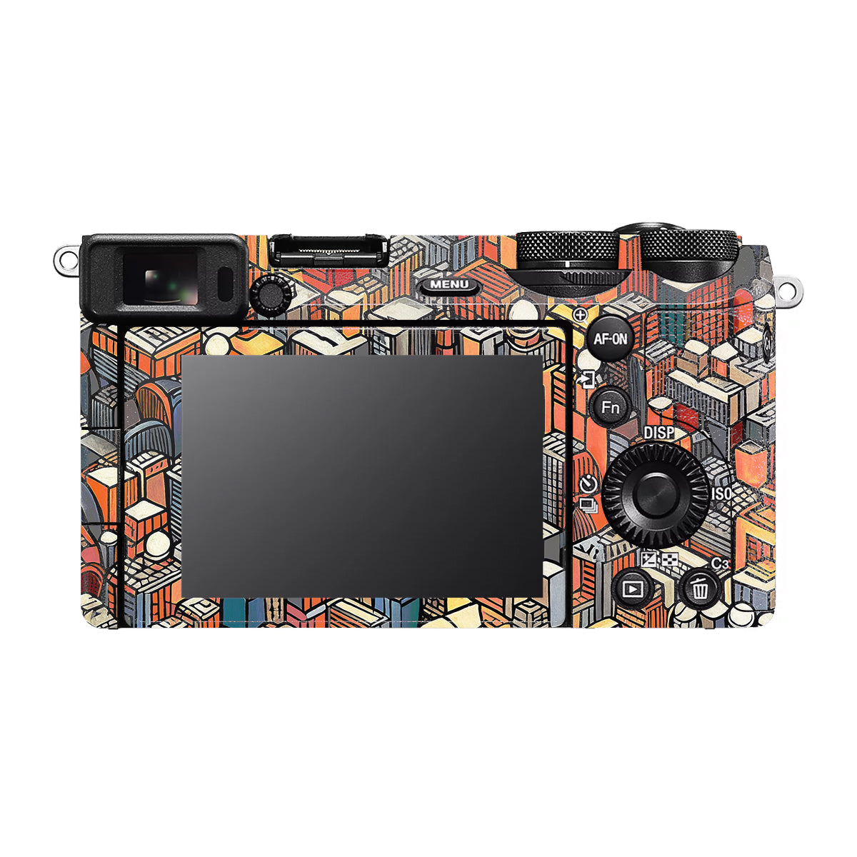 Isometric Cityscape Sony A6700 Camera Skin