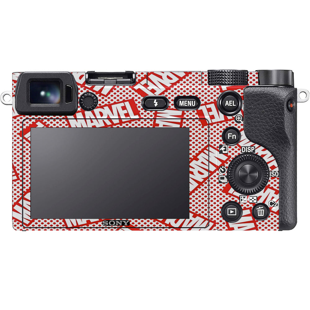 Marvel Comics Sony A6100 Camera Skins