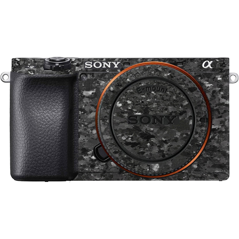 Black Granite Sony A6100 Camera Skins