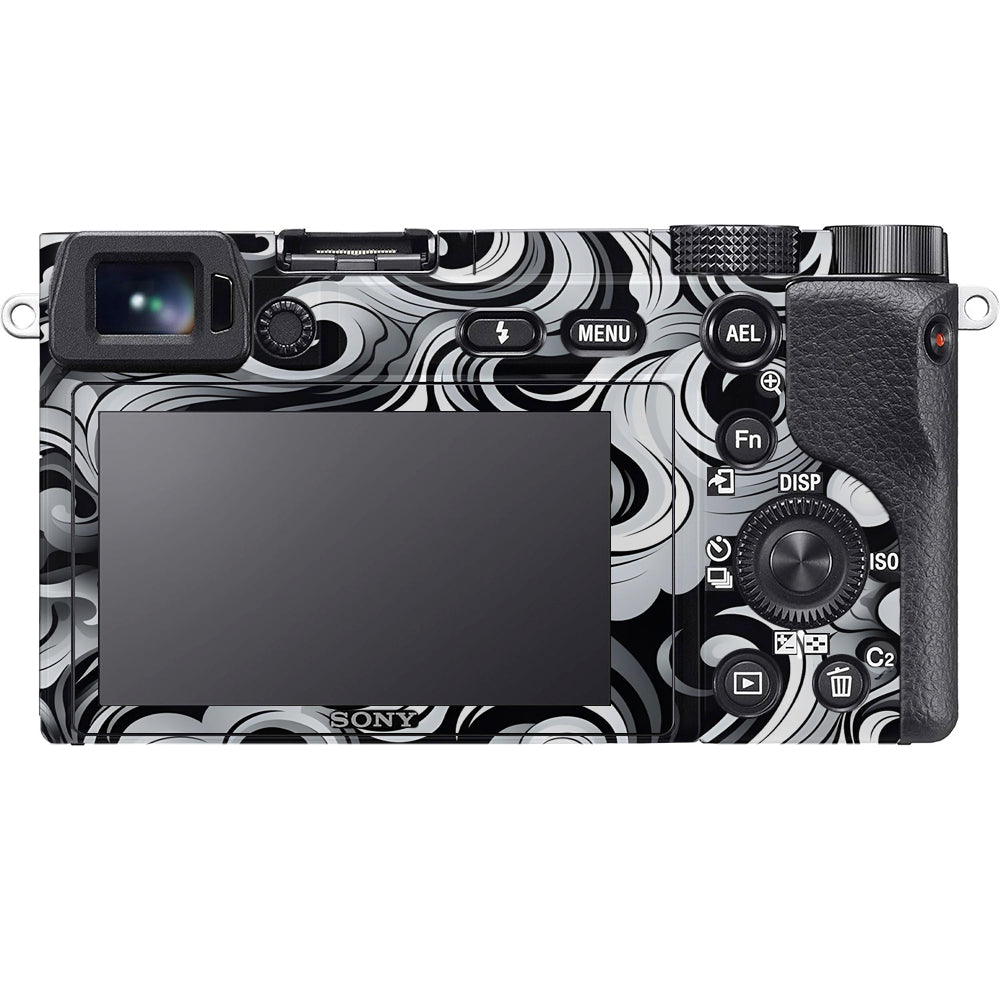 Smoke Swirl Sony A6100 Camera Skins