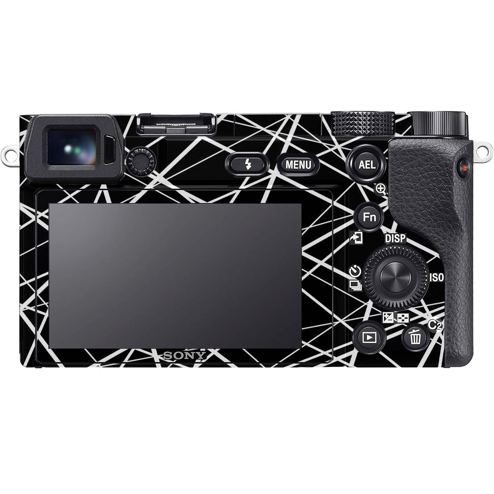 Mono Grid Sony A6100 Camera Skins