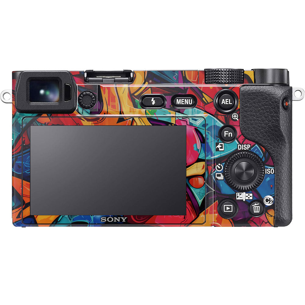 Urban Graffiti Explosion Sony A6100 Camera Skin