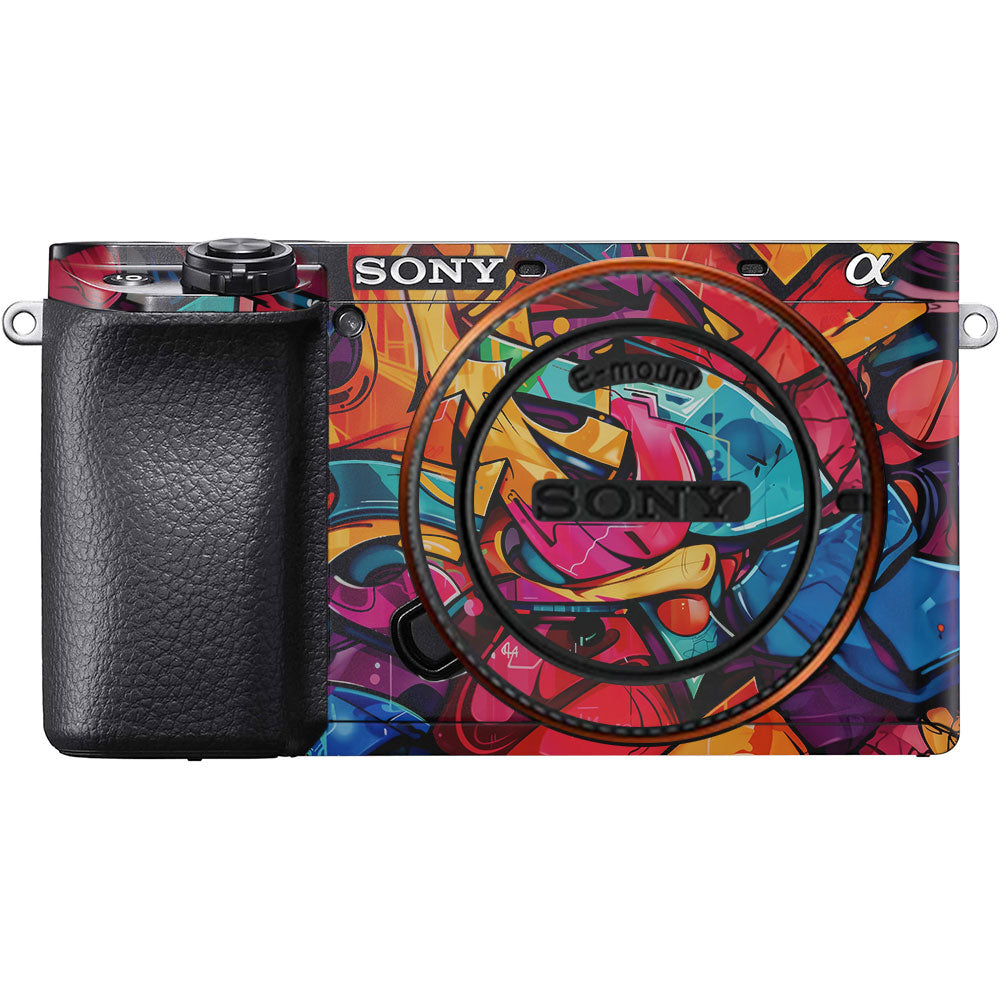 Urban Graffiti Explosion Sony A6100 Camera Skin