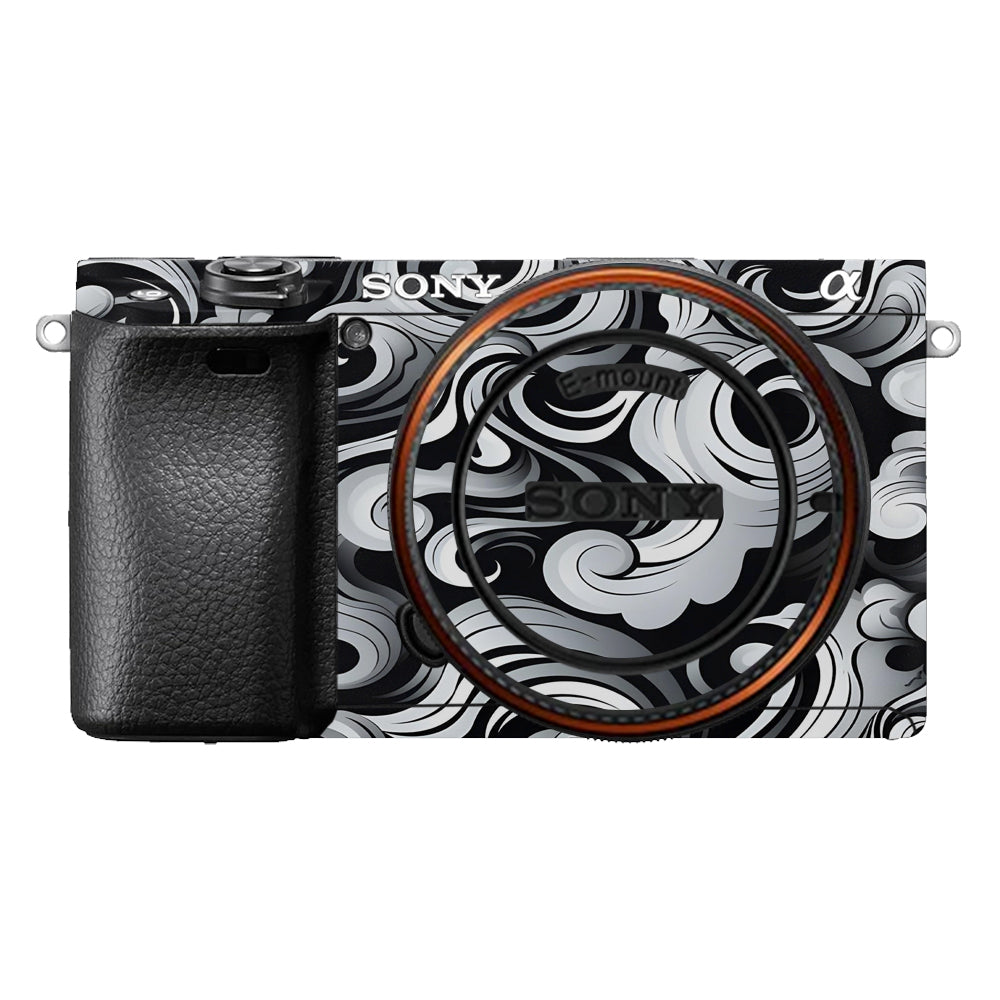 Smoke Swirl Sony A6400 Camera Skins