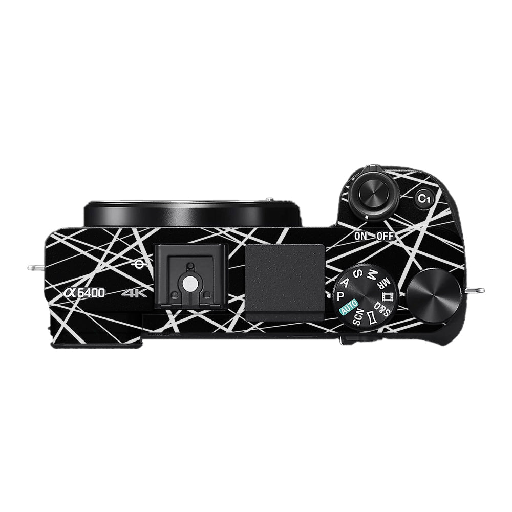 Mono Grid Sony A6400 Camera Skins