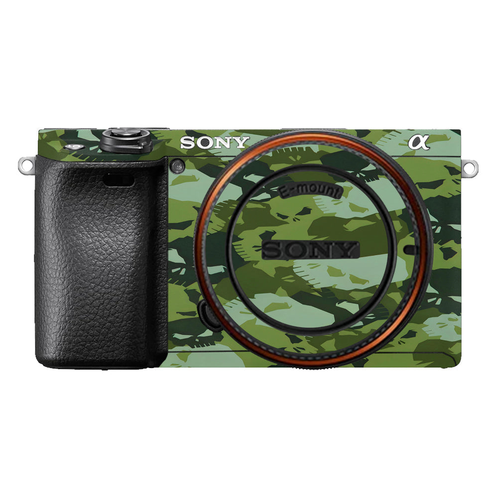 Tropic Camo Sony A6400 Camera Skins