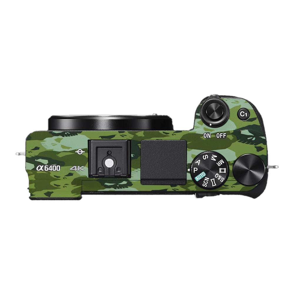 Tropic Camo Sony A6400 Camera Skins
