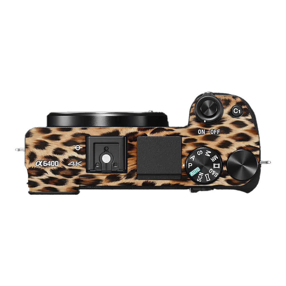 Classic Leopard Spots Sony A6400 Camera Skins
