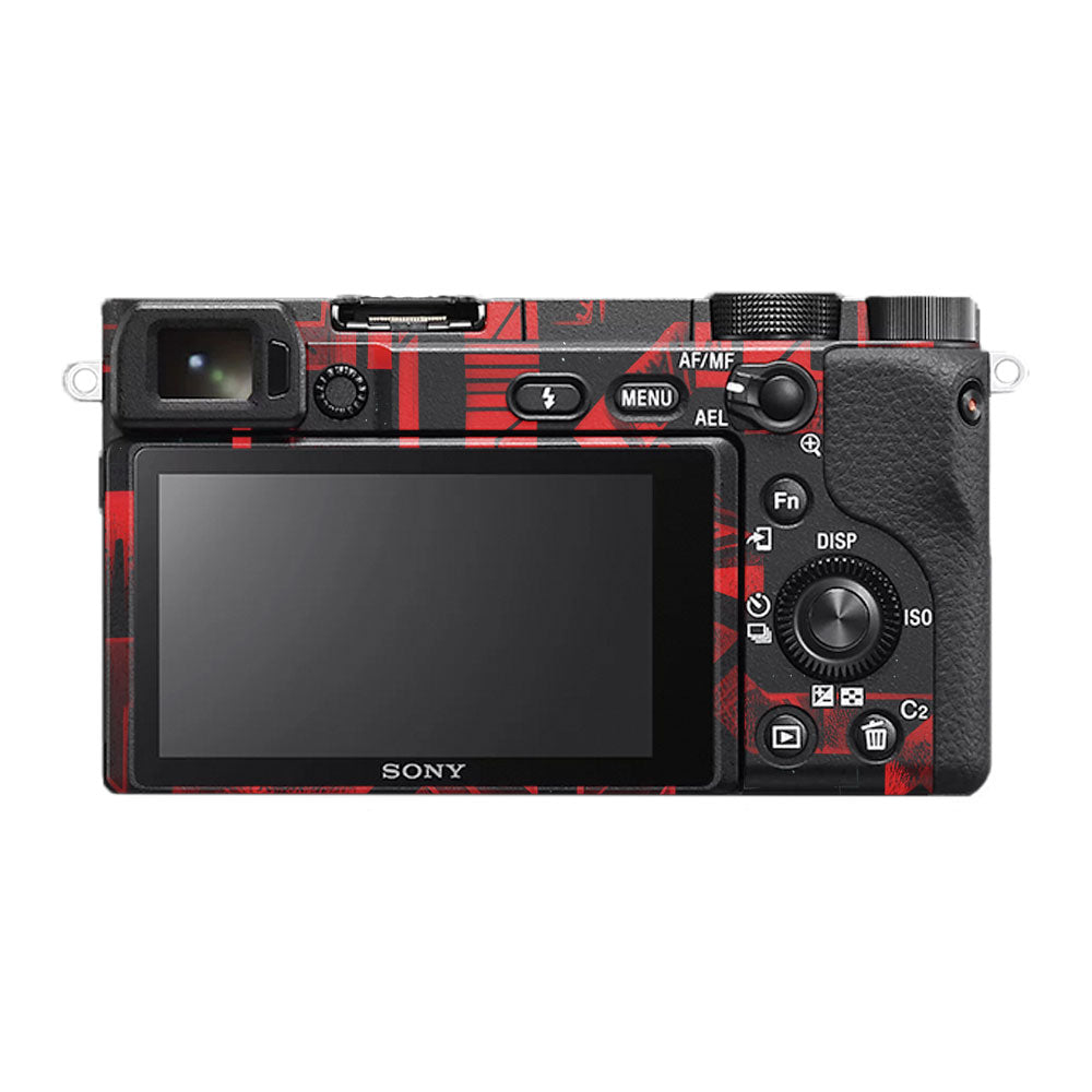 Cyber Maze Circuit Sony A6400 Camera Skin