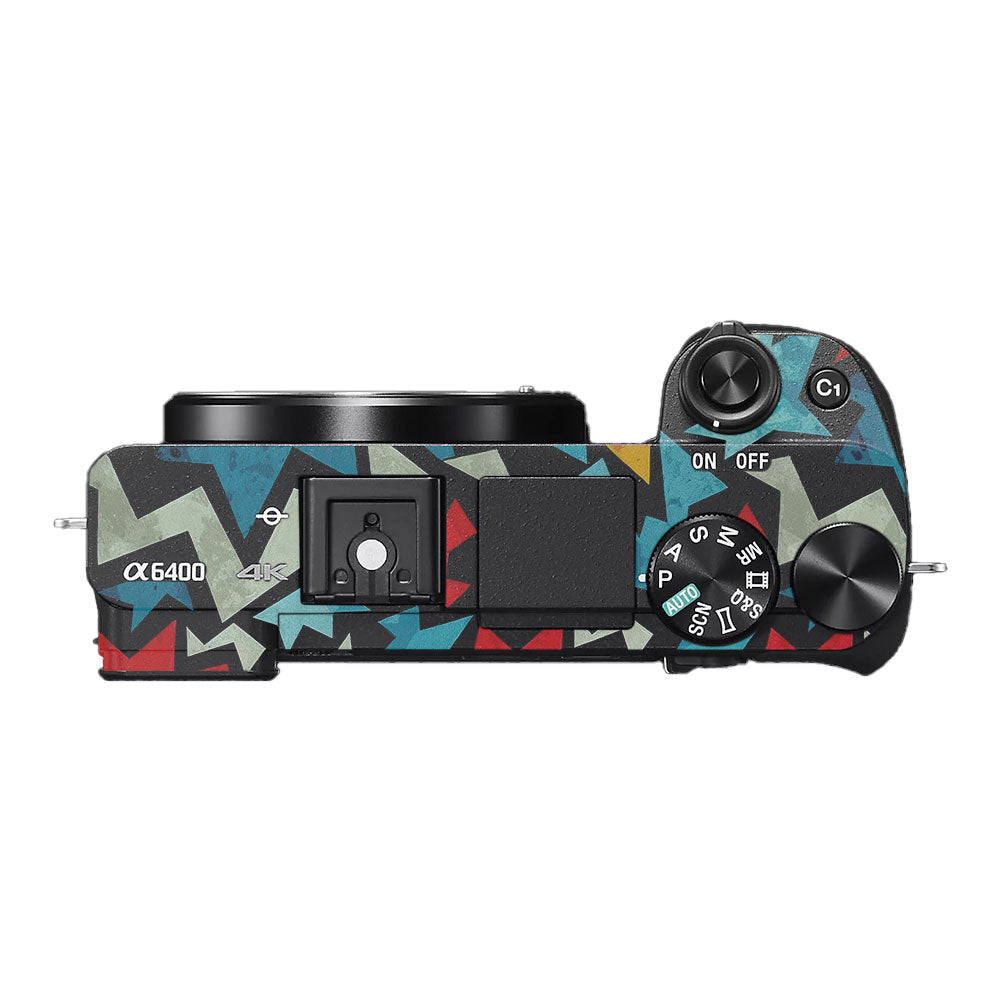 Pop Art Lightning Sony A6400 Camera Skin
