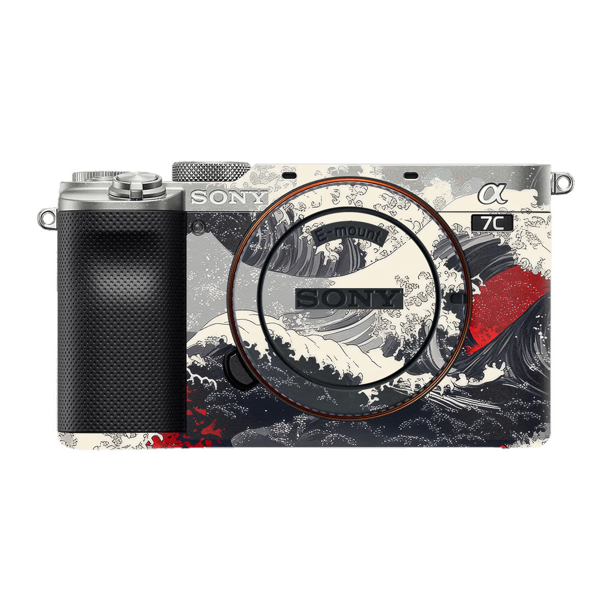 Abstract Waves Sony A7 C Camera Skins