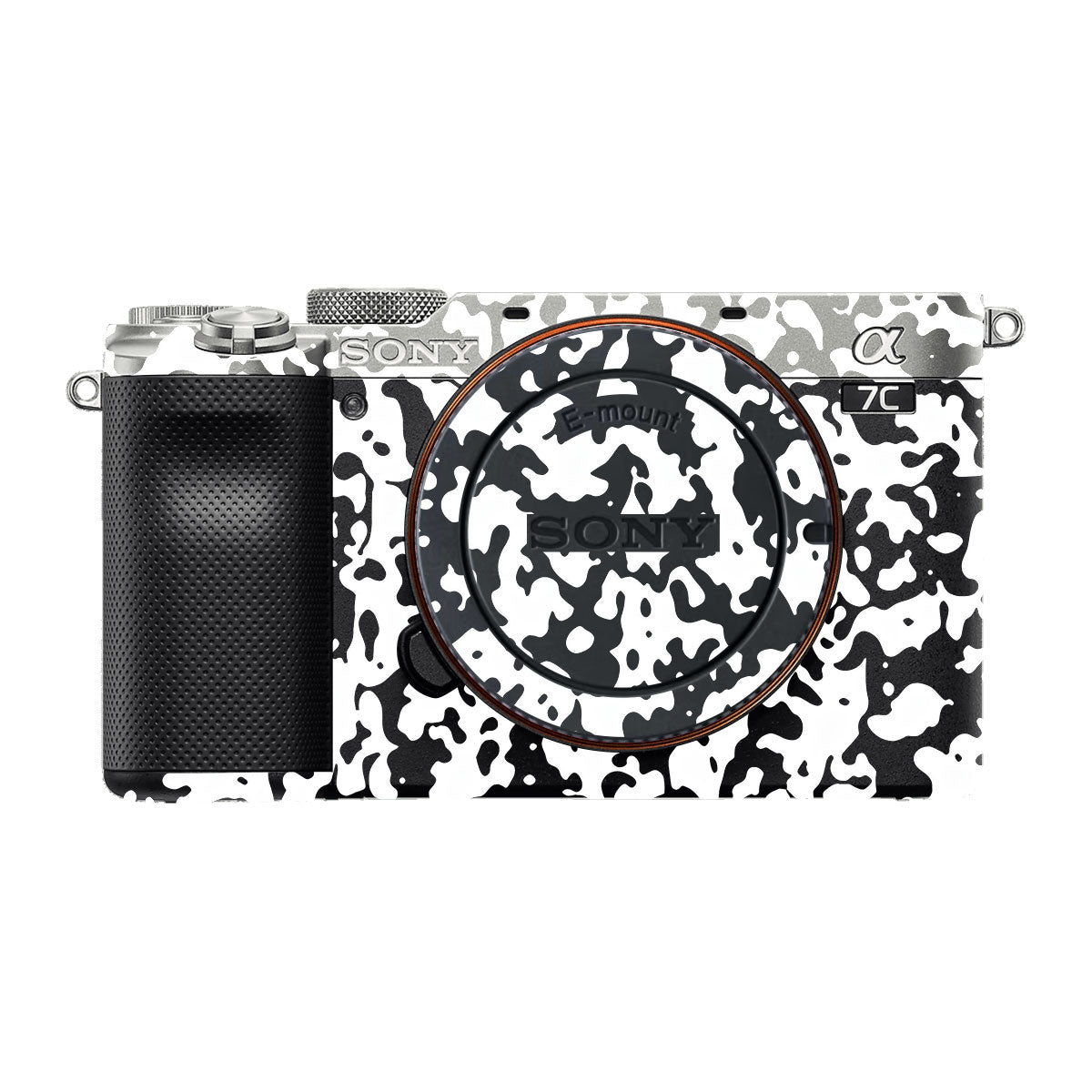 Snow Camo Sony A7 C Camera Skins