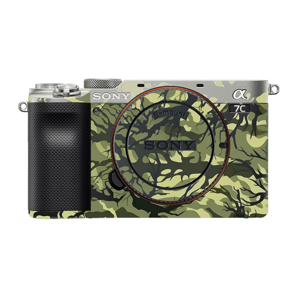 Green Tangled Vines Sony A7 C Camera Skins