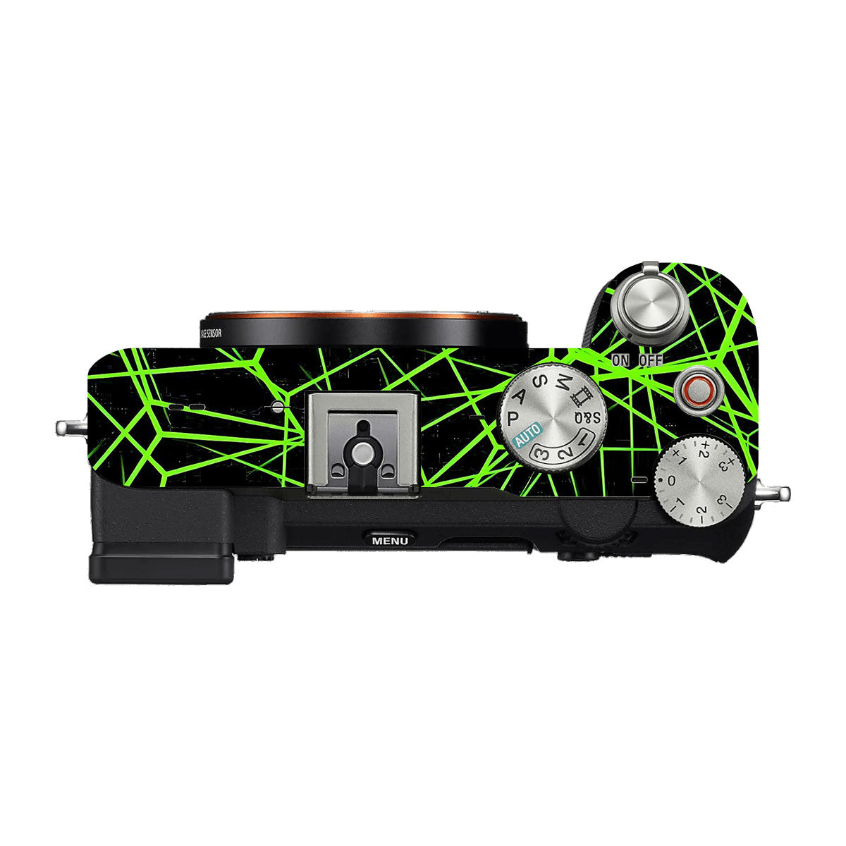 Neon Grid Sony A7 C Camera Skins
