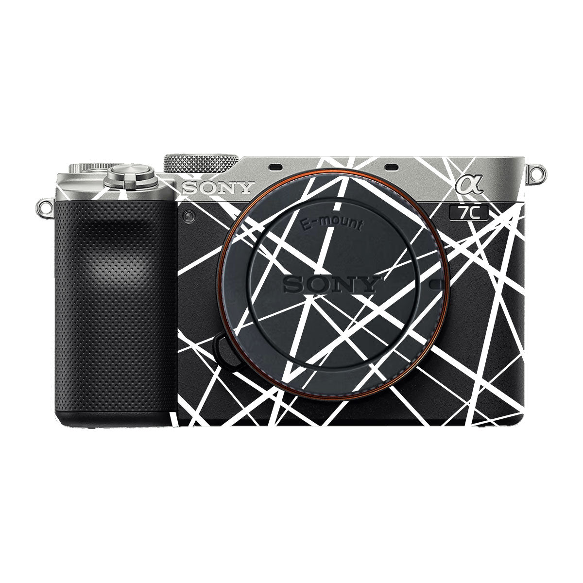 Mono Grid Sony A7 C Camera Skins