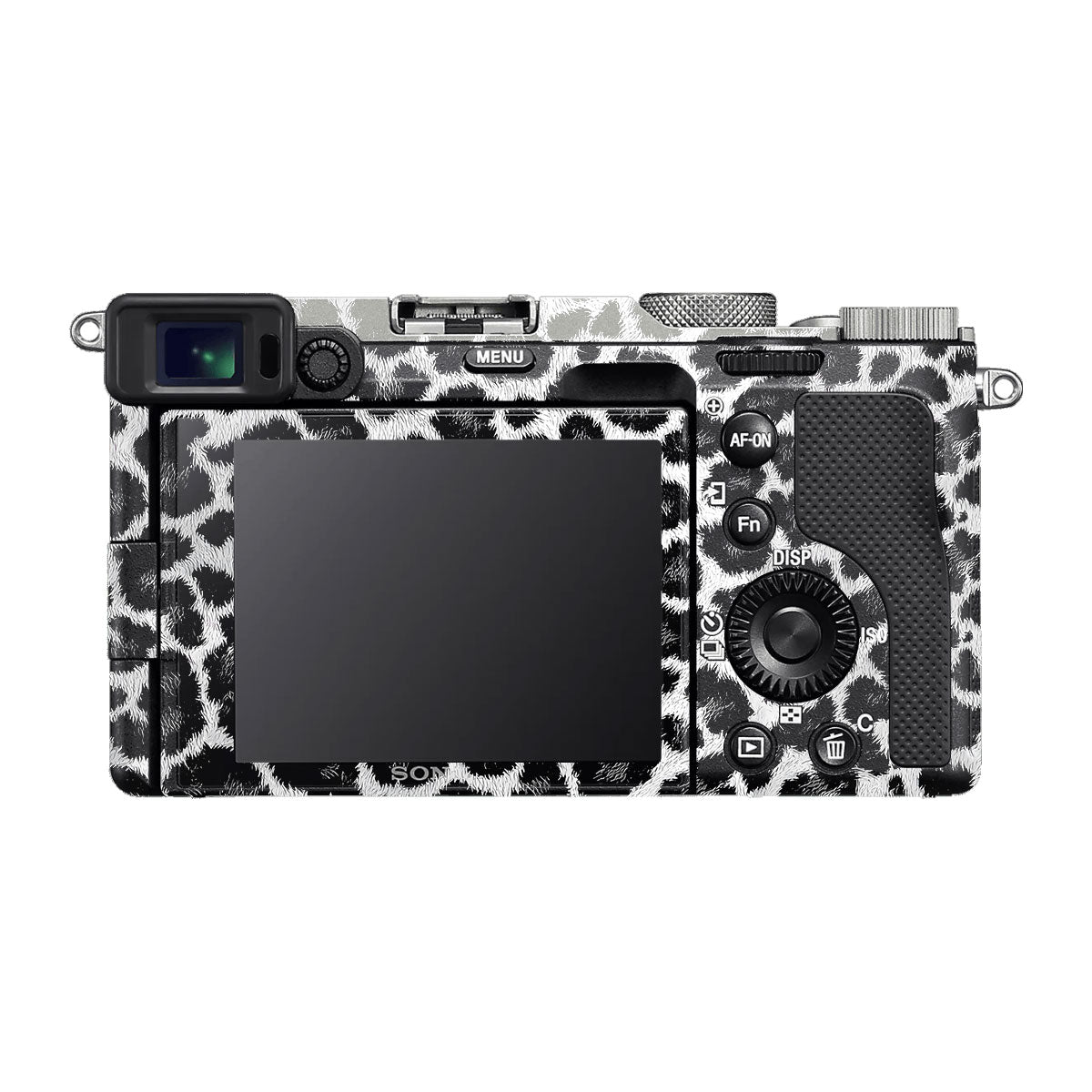 Snow Leopard Spots Sony A7 C Camera Skins