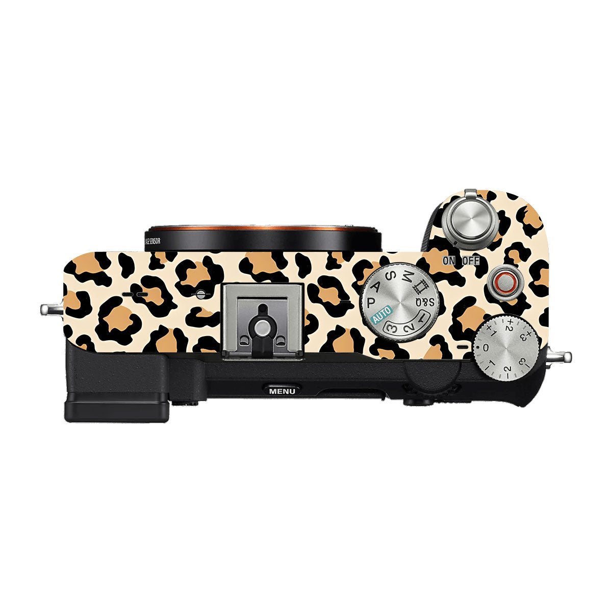 Sandy Leopard Spots Sony A7 C Camera Skins