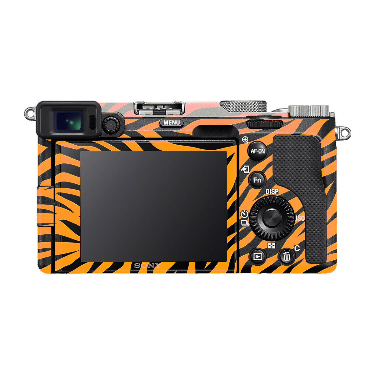 Zebra Gold Pattern Sony A7 C Camera Skins