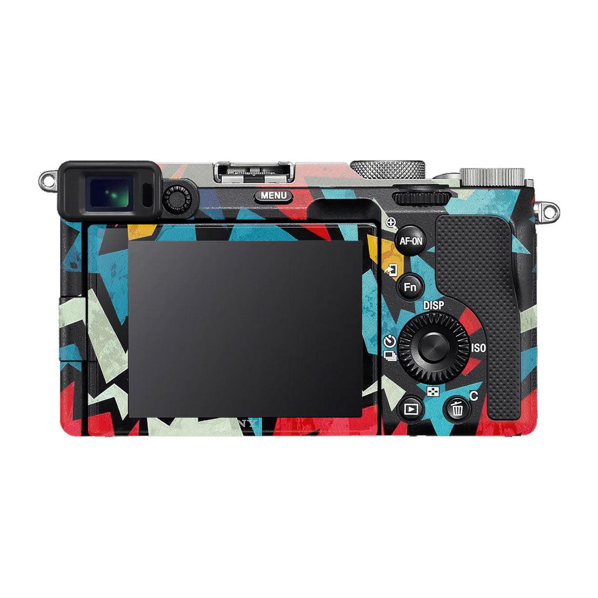 Pop Art Lightning Sony A7 C Camera Skins