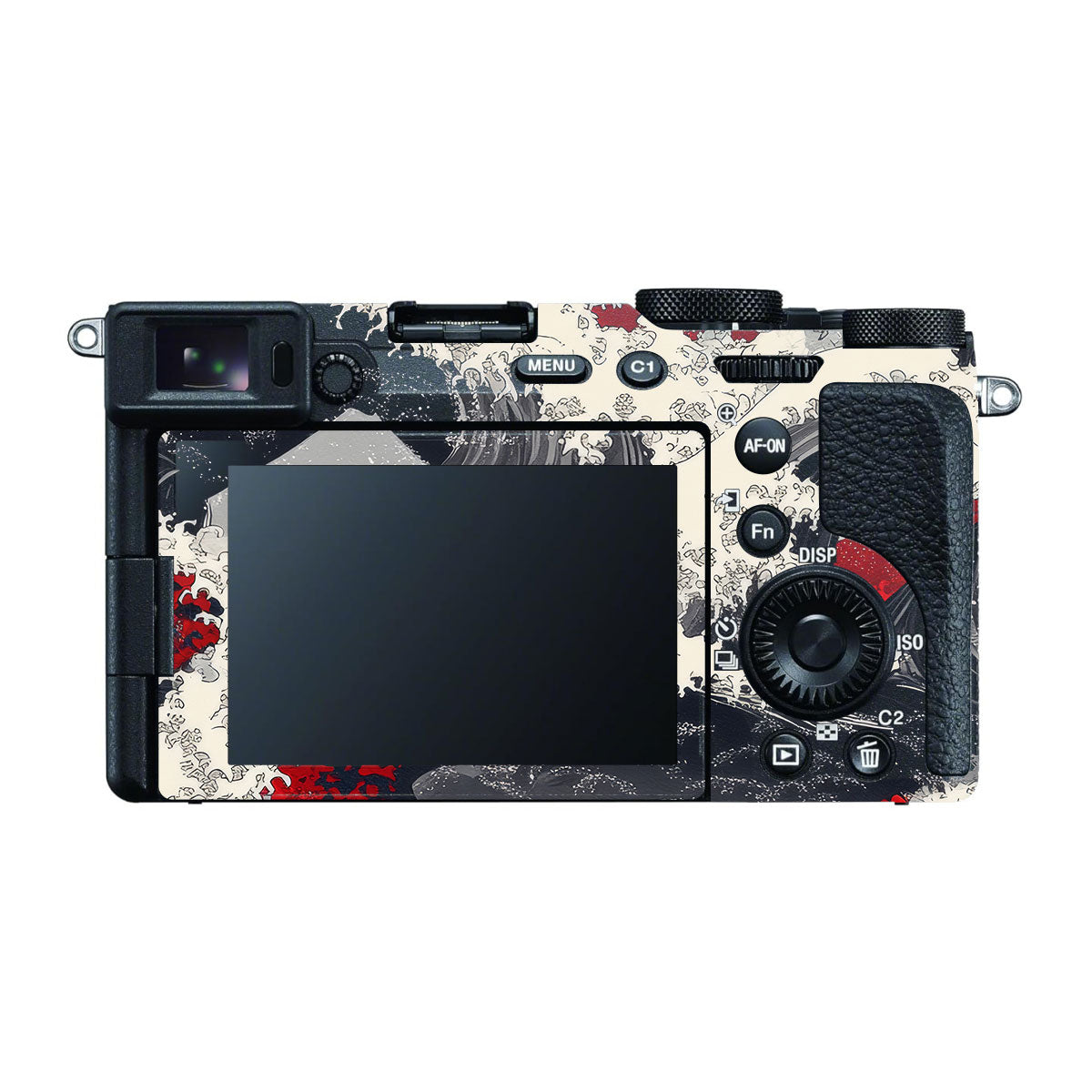 Abstract Waves Sony A7 CII Camera Skins