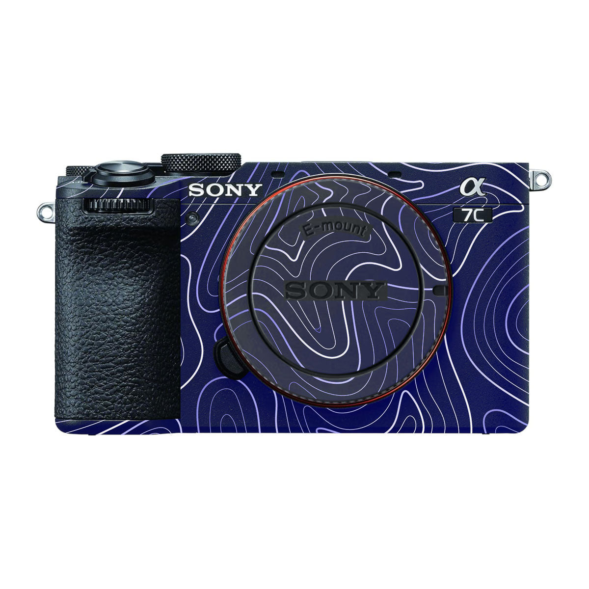 Deep Blue Contour Sony A7 CII Camera Skins