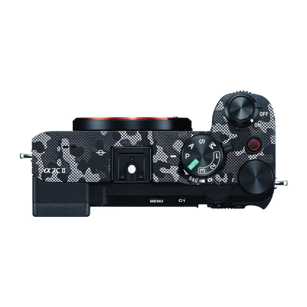 Stealth Grey Camo Sony A7 CII Camera Skins