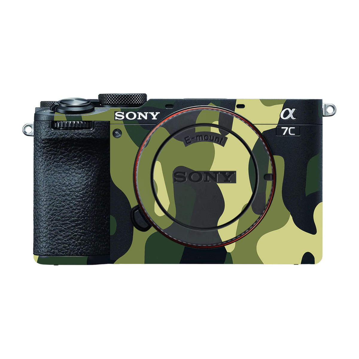 Forest Green Camo Sony A7 CII Camera Skins