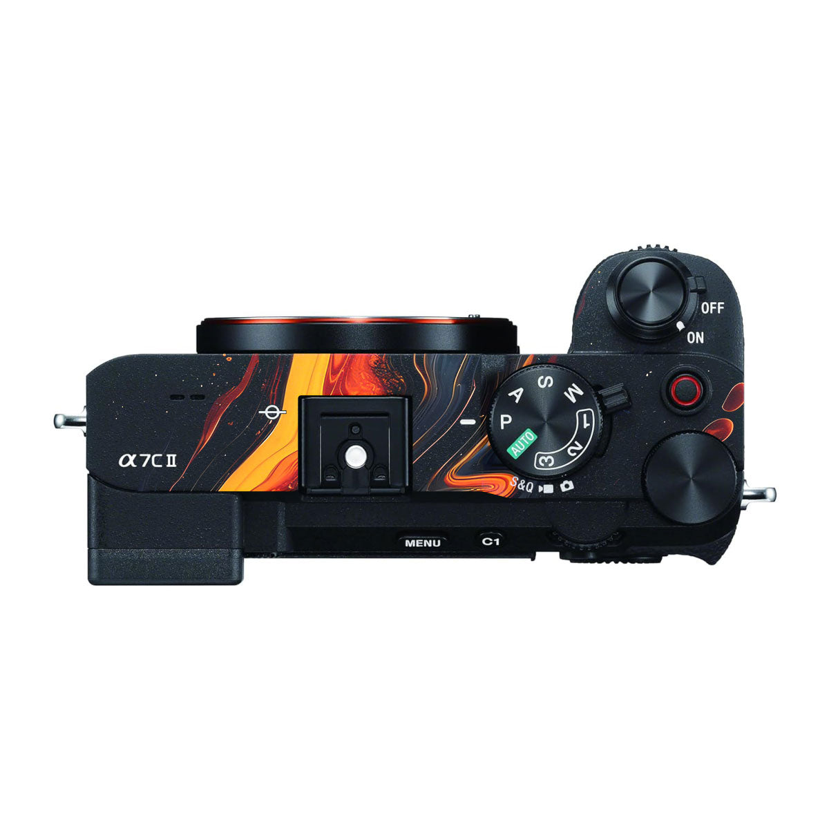 Lava Marble Sony A7 CII Camera Skins