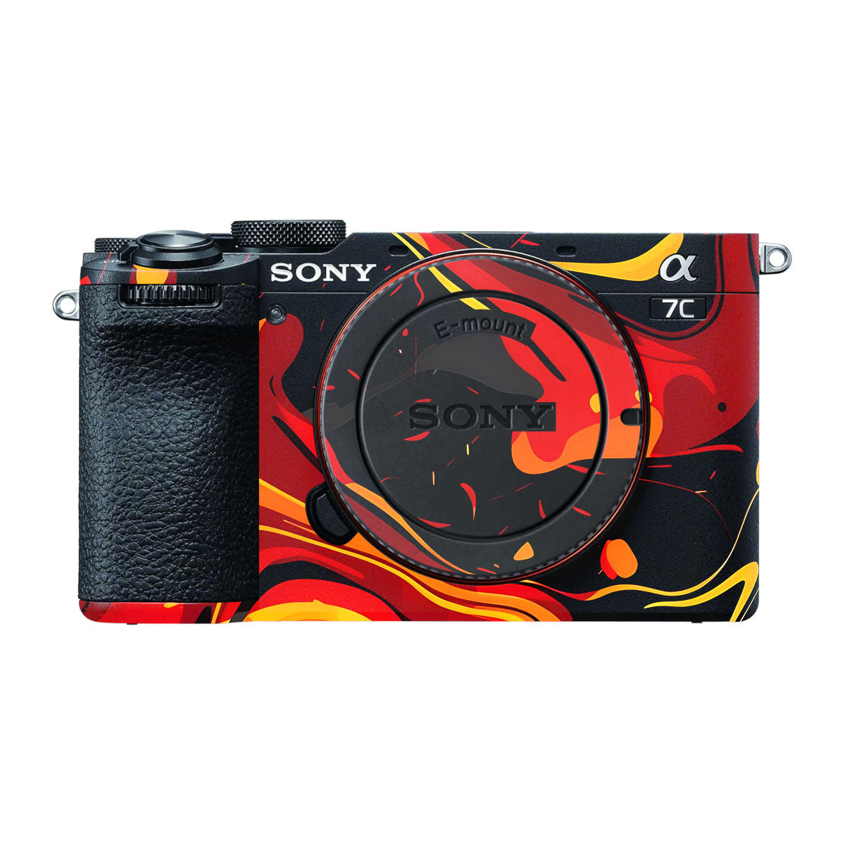 Lava Burst Sony A7 CII Camera Skins