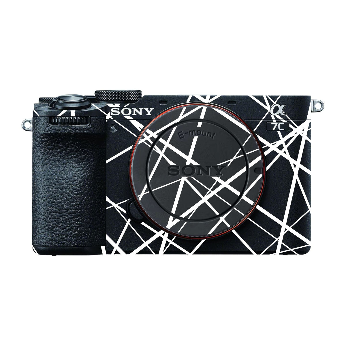 Mono Grid Sony A7 CII Camera Skins