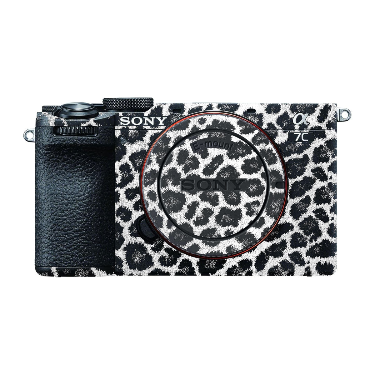 Snow Leopard Spots Sony A7 CII Camera Skins