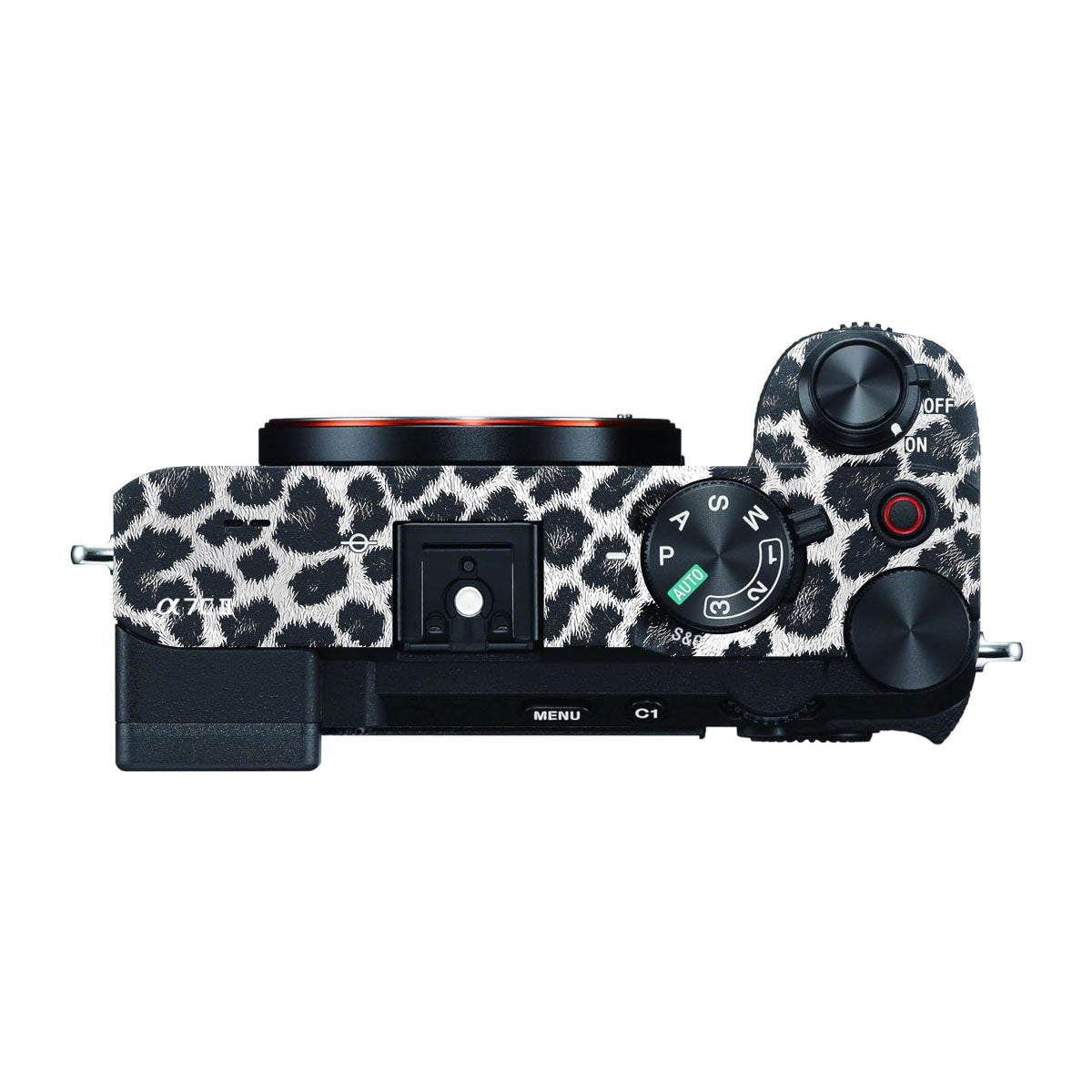 Snow Leopard Spots Sony A7 CII Camera Skins