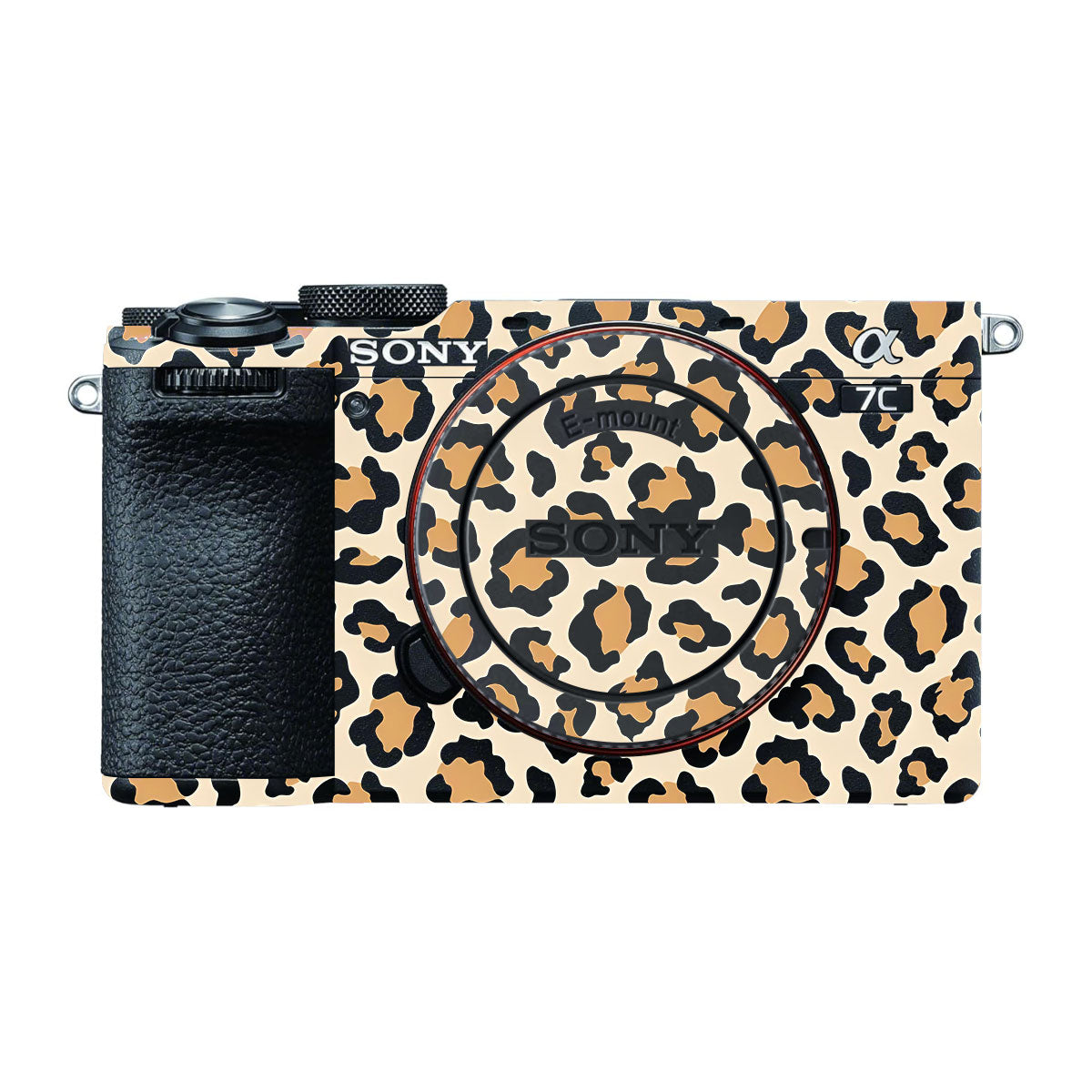 Sandy Leopard Spots Sony A7 CII Camera Skins