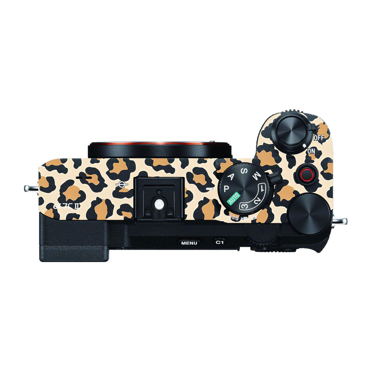 Sandy Leopard Spots Sony A7 CII Camera Skins