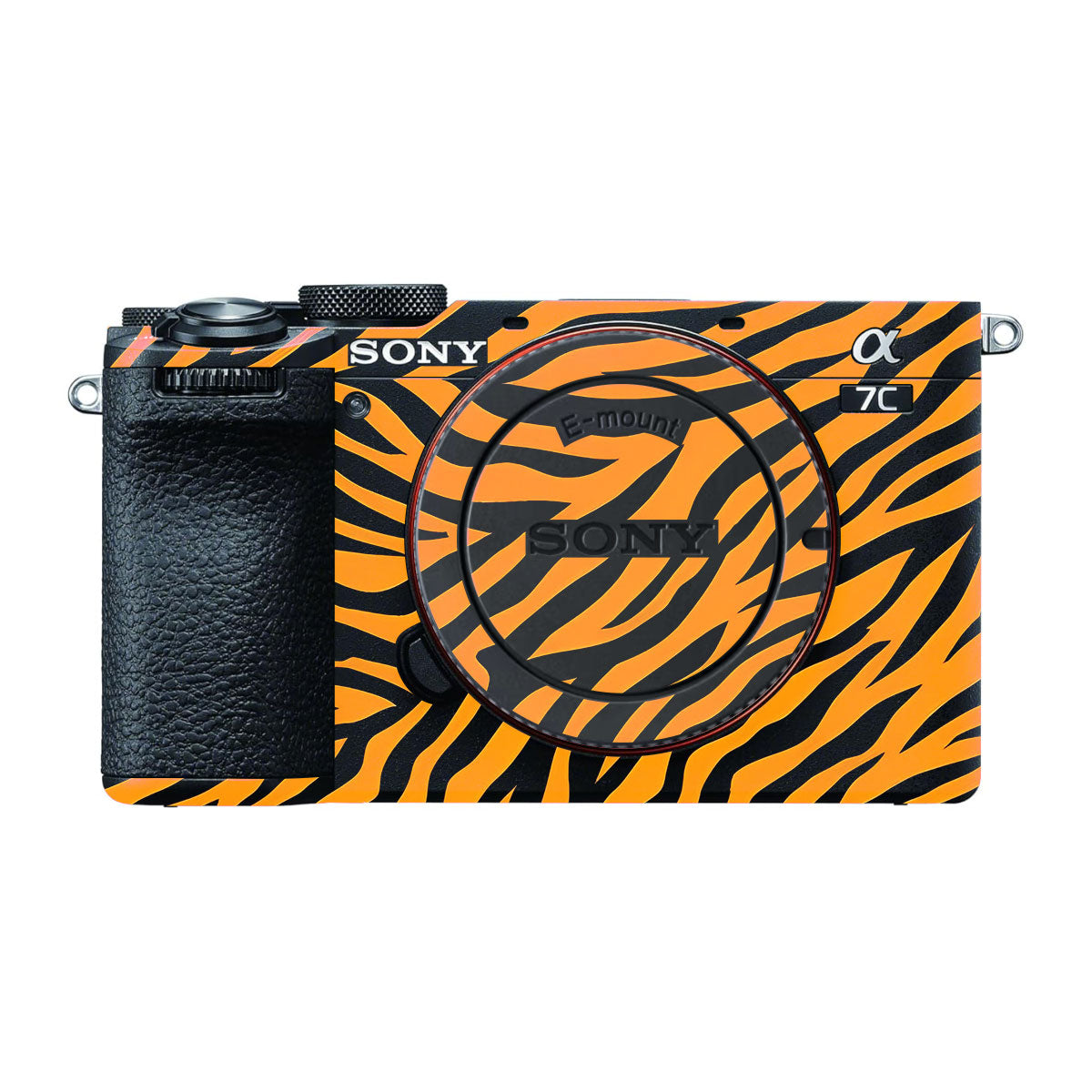 Zebra Gold Pattern Sony A7 CII Camera Skins