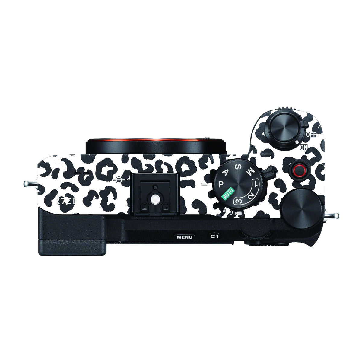 White Leopard Sony A7 CII Camera Skins