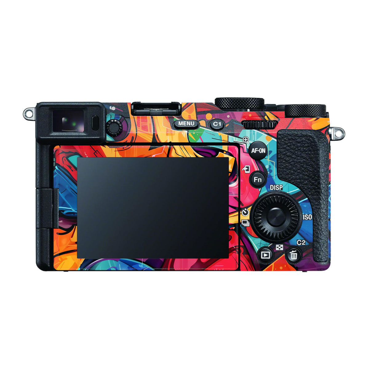 Urban Graffiti Explosion Sony A7 CII Camera Skins