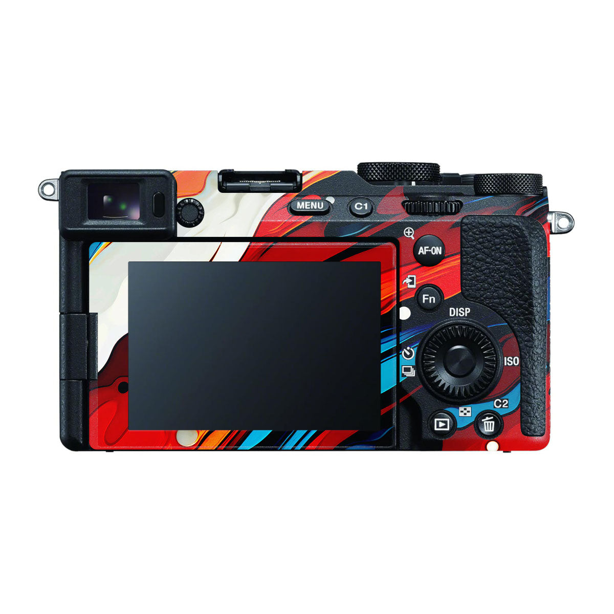 Fire & Ice Flow Sony A7 CII Camera Skins