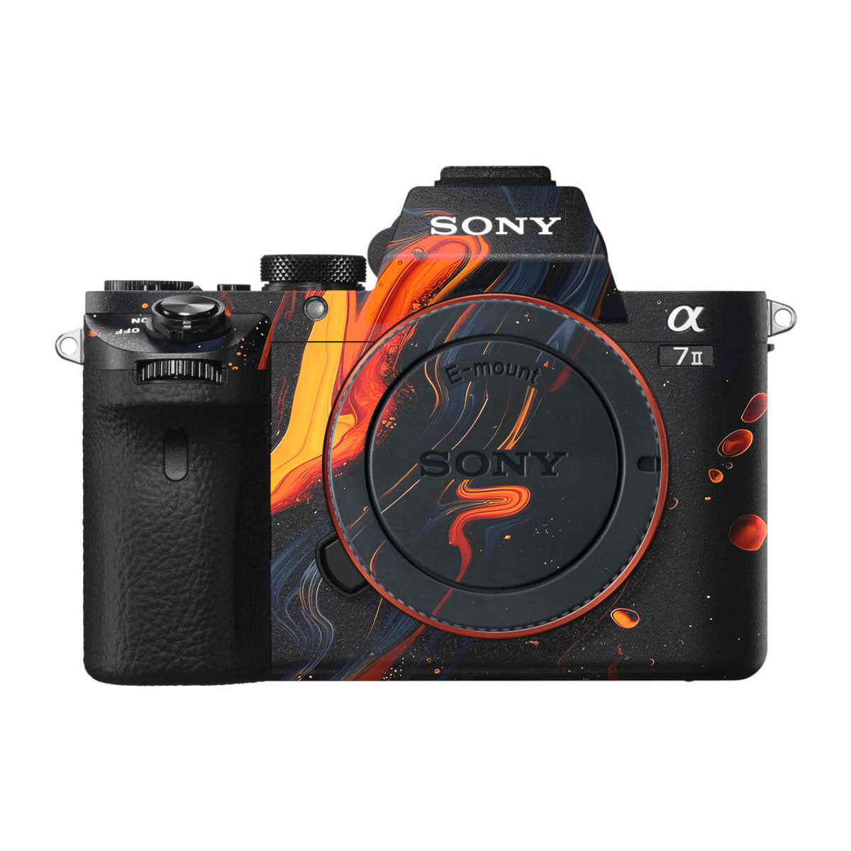 Lava Marble Sony A7 II Camera Skins