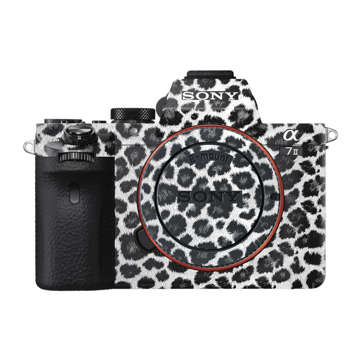 Snow Leopard Spots Sony A7 II Camera Skins