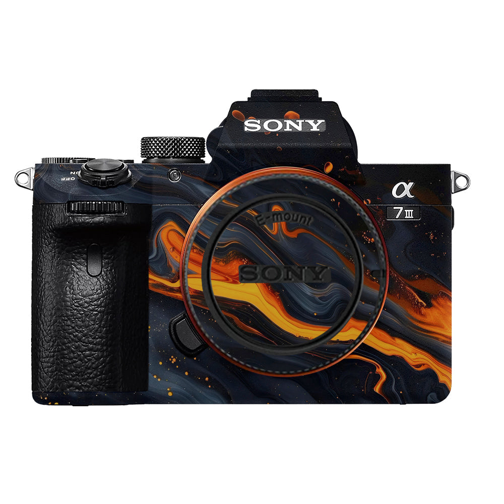 Lava Marble Sony A7MIII Camera Skins