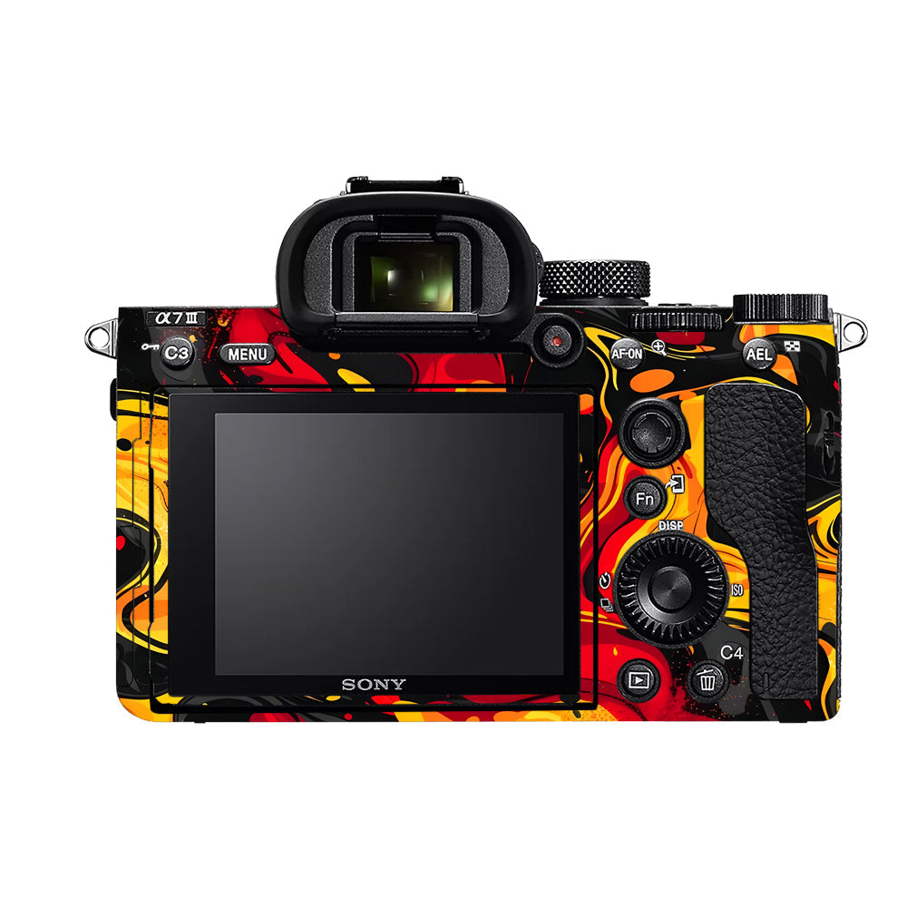 Lava Burst Sony A7MIII Camera Skins