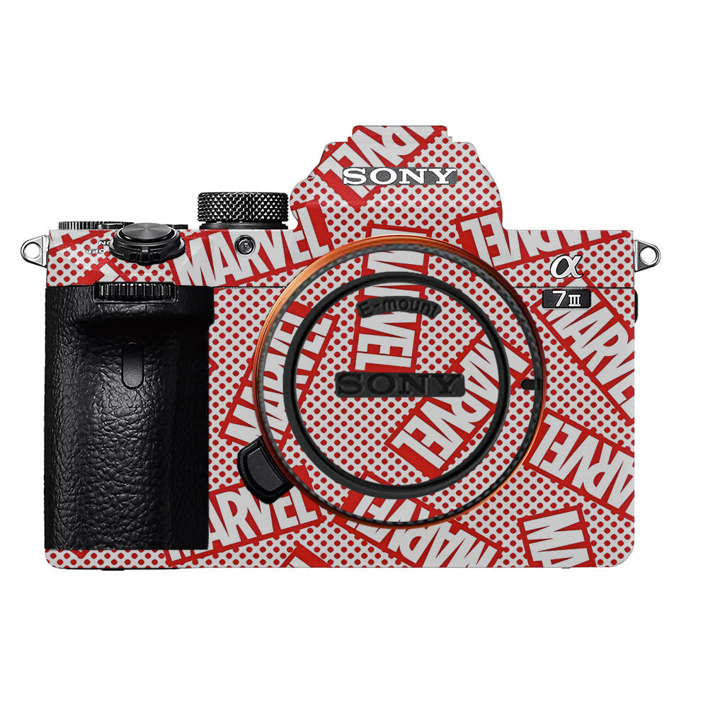 Marvel Comics Sony A7MIII Camera Skins