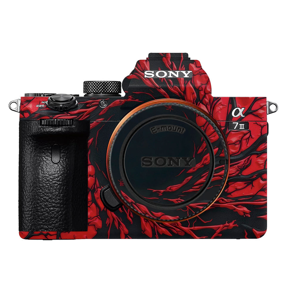 Venom Red Sony A7MIII Camera Skins