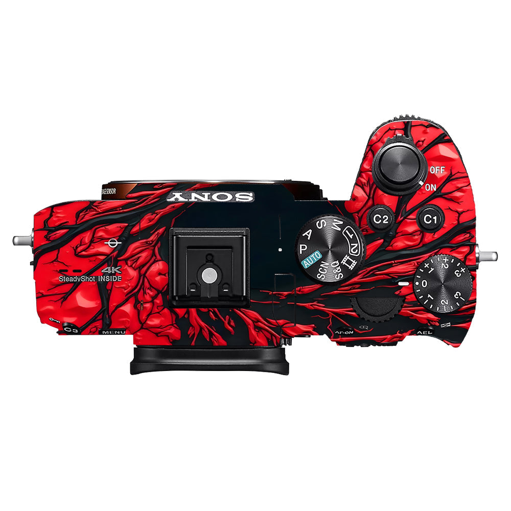 Venom Red Sony A7MIII Camera Skins