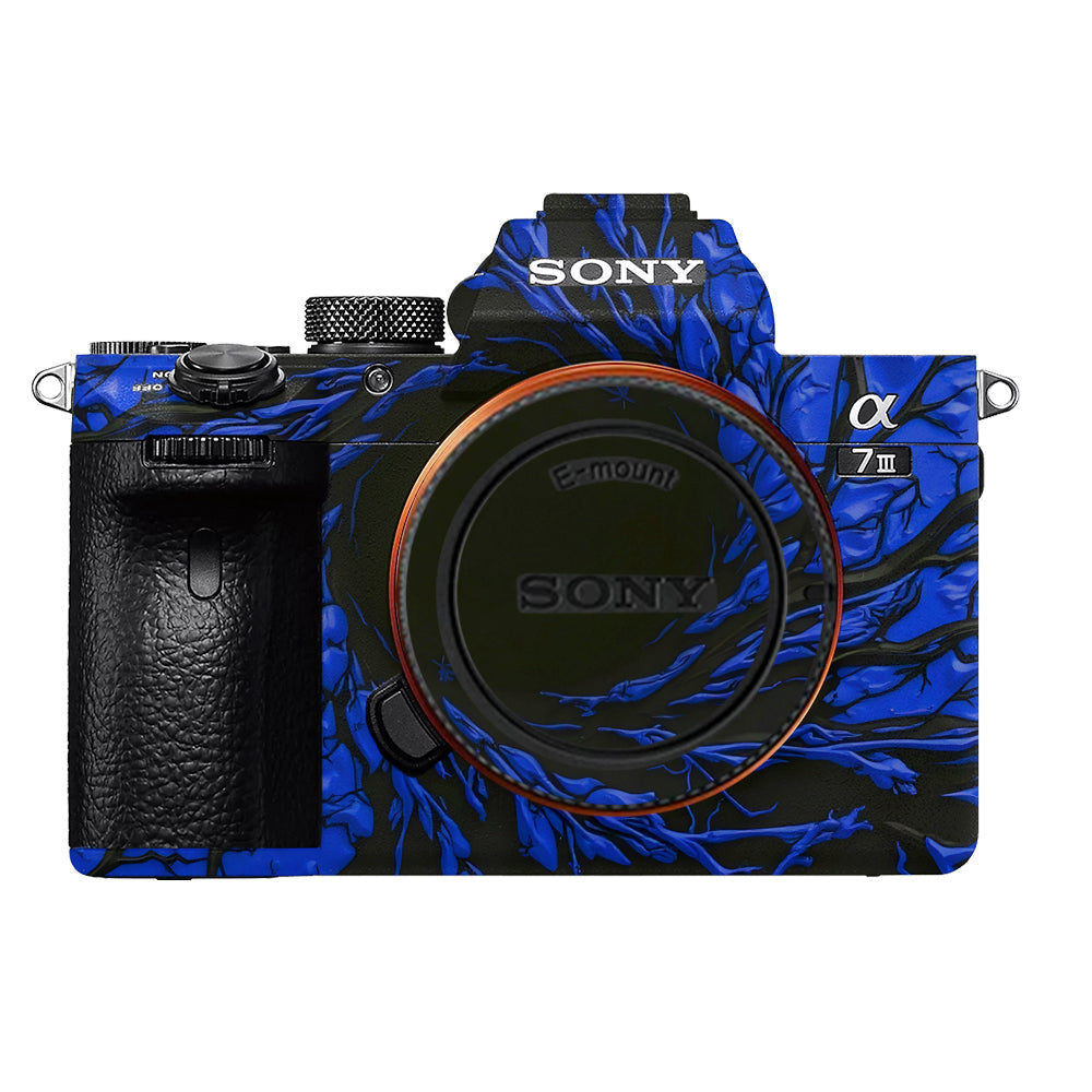 Venom Blue Sony A7MIII Camera Skins